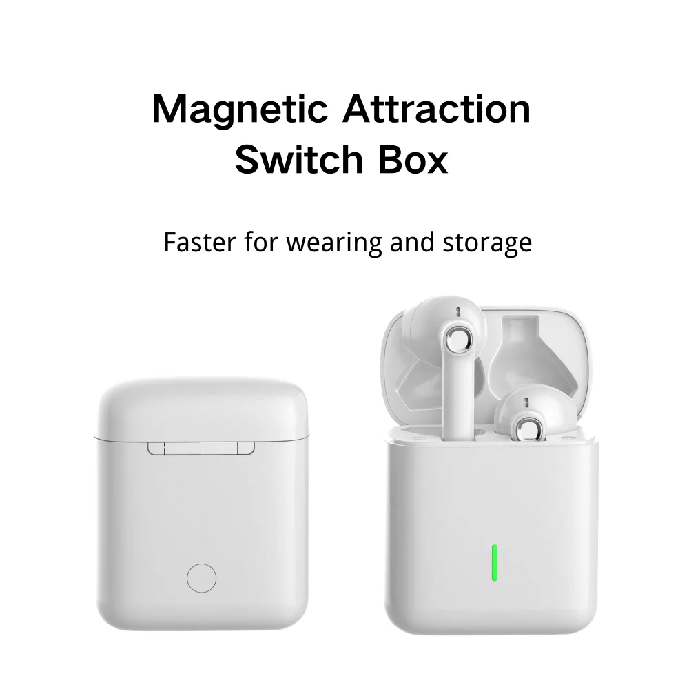 Удобные Bluetooth - наушники iKF Find Plus TWS глобальная версия стерео звук Громкая