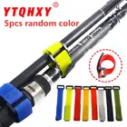 Многоразовый держатель для удочки, 5 шт.лот, нейлоновые ремни с застежкой-крючком, аксессуары для рыболовных снастей