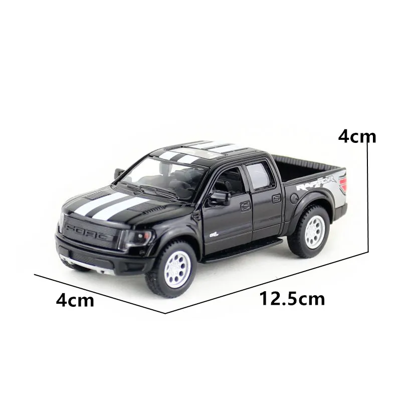 KINSMART литая модель/1:46 весы/2013 Ford F 150 SVT Raptor SuperCrew грузовик/отступить игрушечный