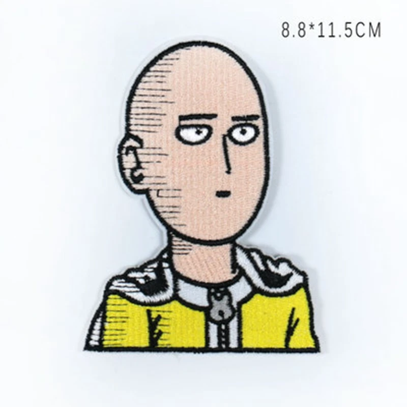 Prajna ONE PUNCH-MAN аниме патчи вышитые для одежды утюгом нашивки на одежду полосы значки