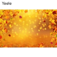 yeele autumn natural scenery leaves dreamy photography backdrops birthday party glitter photographic background for photo studio
