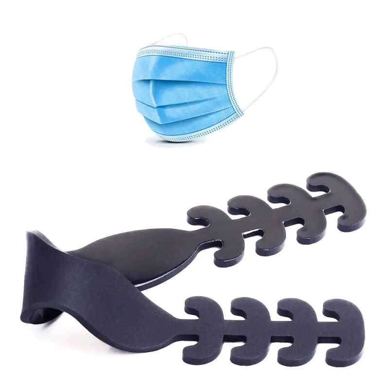 

1PC Adjustable Anti-slip Extension Clasp Mask Hook For Masks Elastic Adjustment Belt Adjustable Mask Ropes Hanging Buckle Hooks