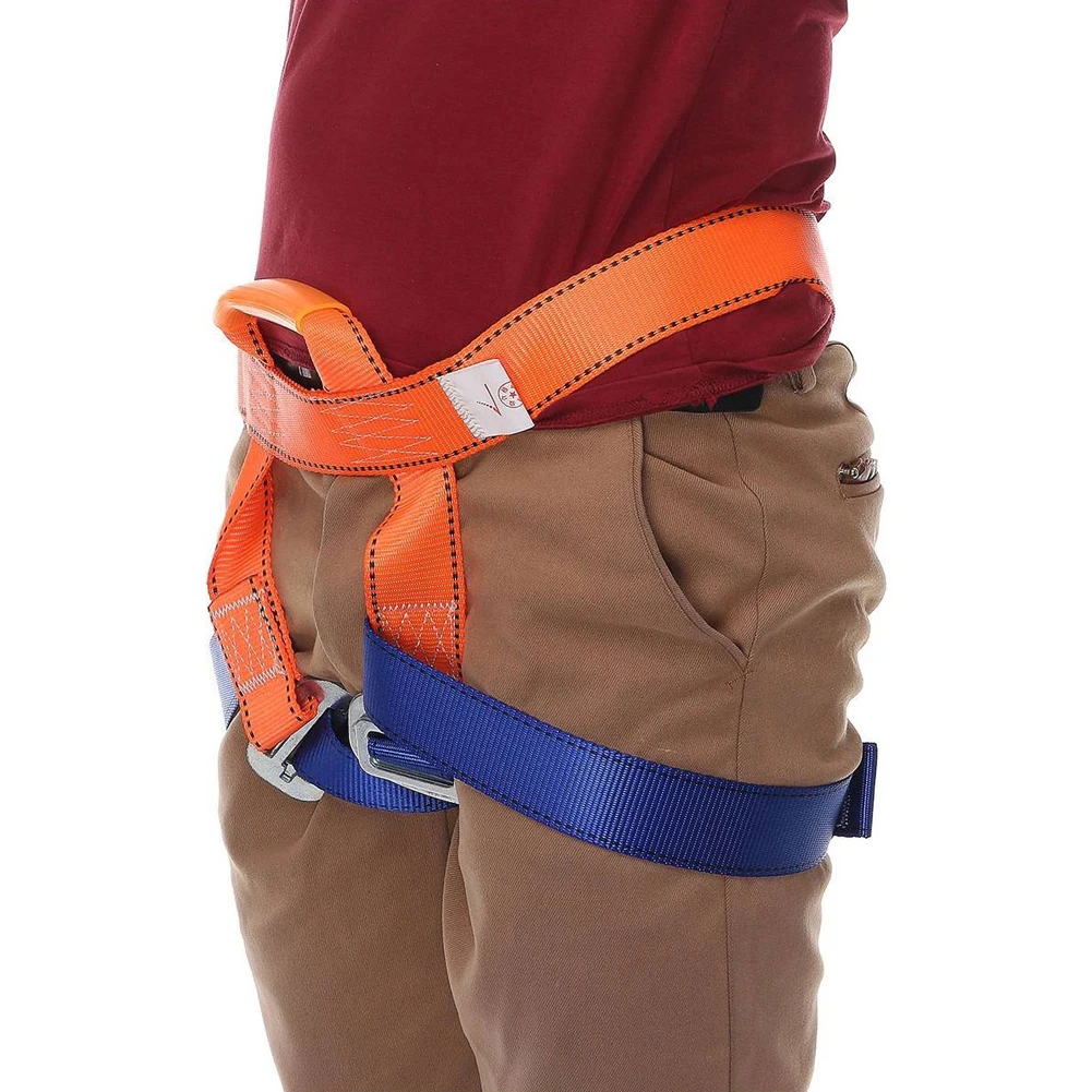 

With Buckle Outdoor Quick Release Waist Support Survival Adjustable Sports Protective Polyester Mountaineering Climbing Harness