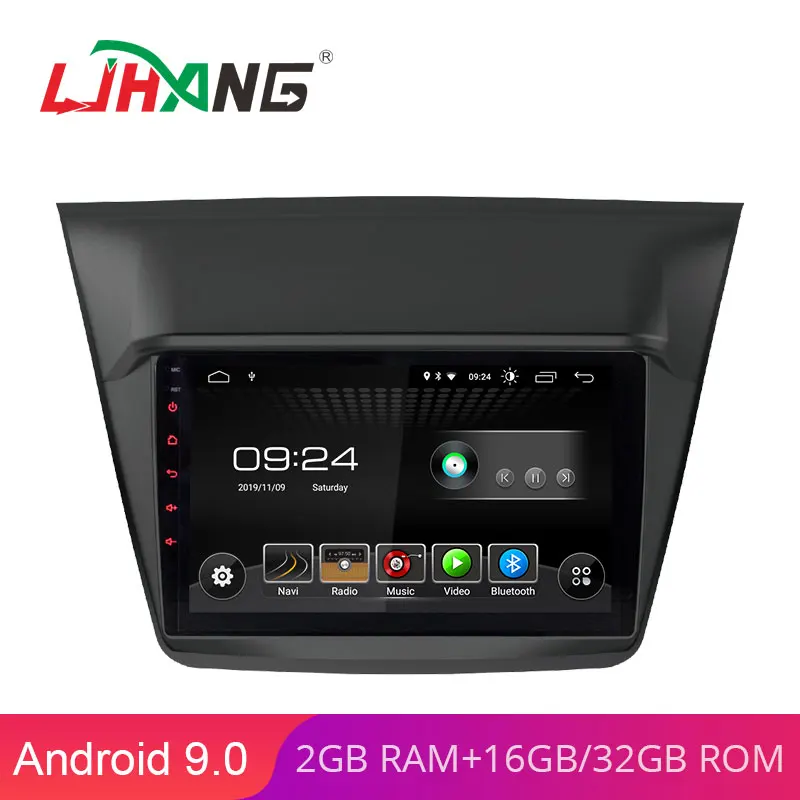 LJHANG Android 9 0 автомобильный dvd плеер для Mitsubishi Pajero 2006 2013 WIFI Автомобильный