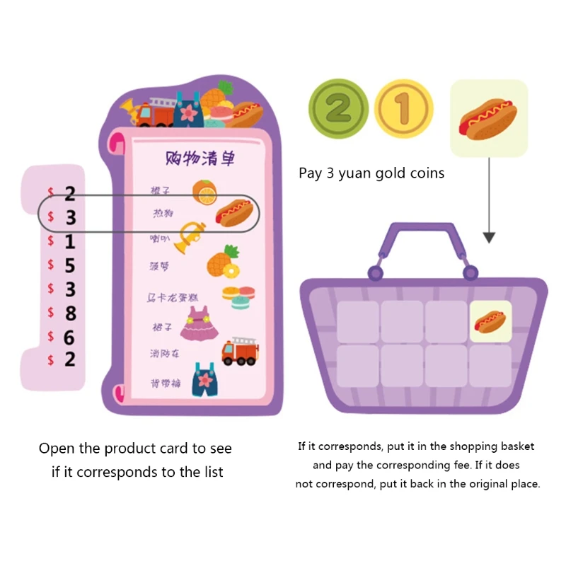 

Orchard Toys Shopping List with Booster Pack Bundle for Children / Kids