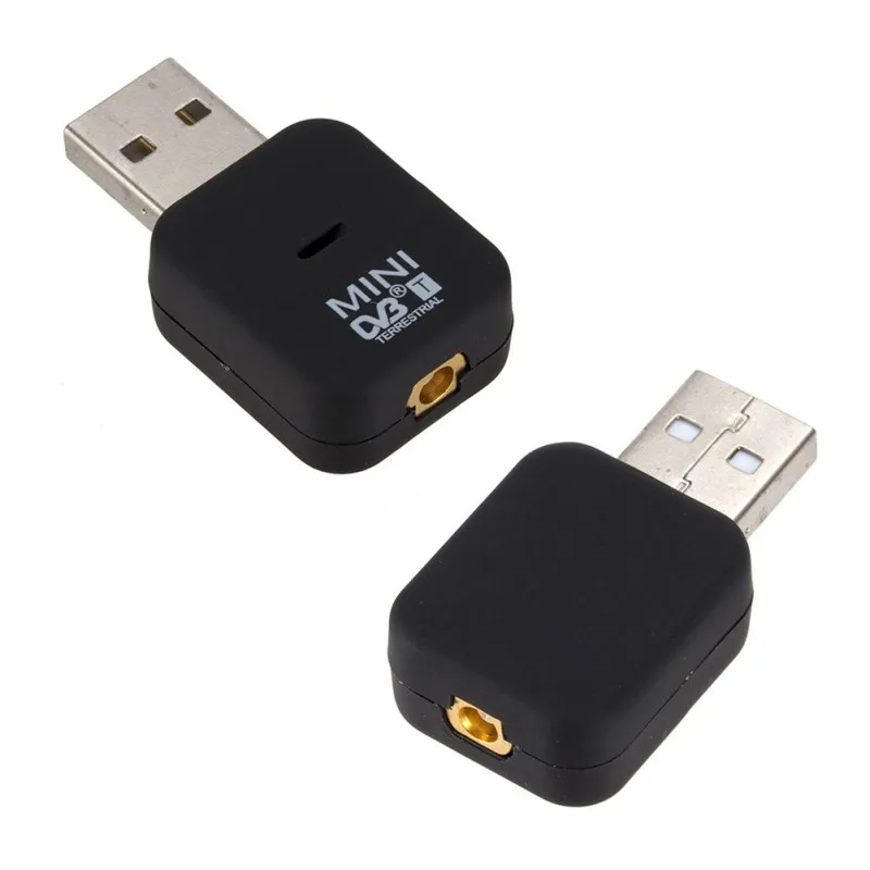 Мини USB 2,0 цифровой HDTV тюнер приемник Стик DVB-T SDR+ DAB+ FM антенный адаптер