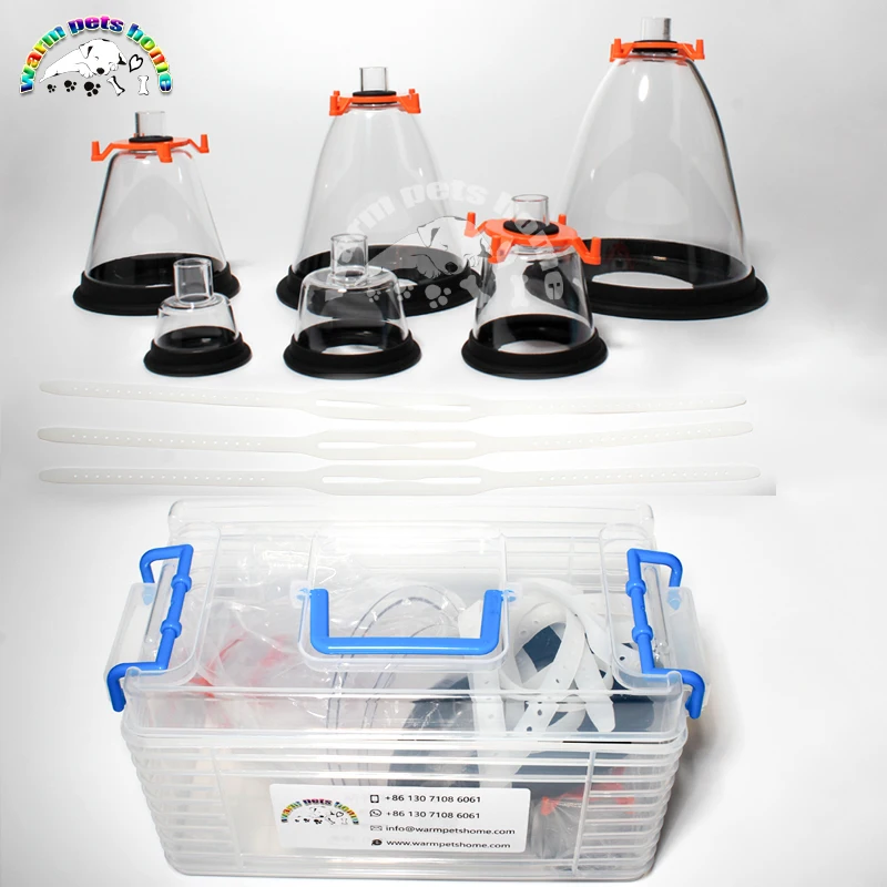 Маска для домашних животных анестезия пластмассовая маска ручной реаниматор