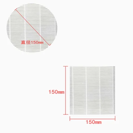 Настраиваемый высокоэффективный фильтр HEPA очиститель воздуха PM2.5 Сменный Фильтр