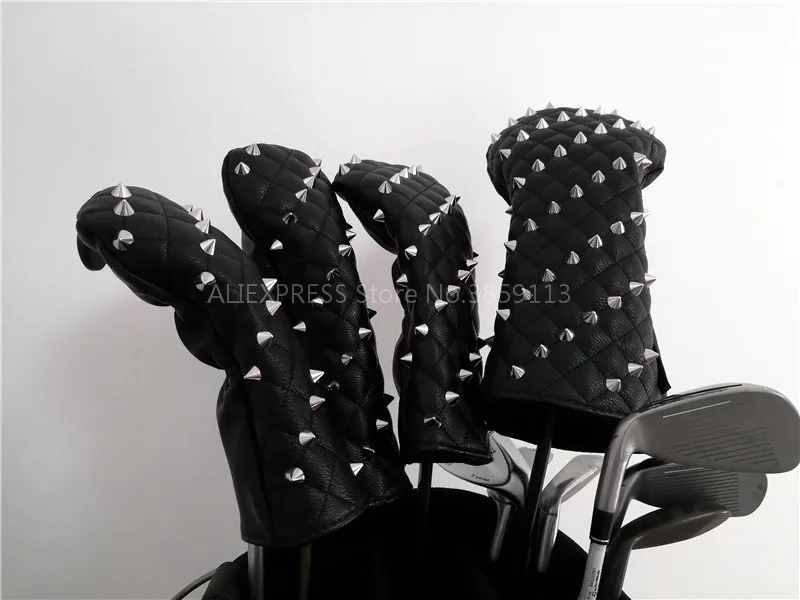 Серебряные заклепки головной убор для клюшек гольфа лес гибриды 135UT