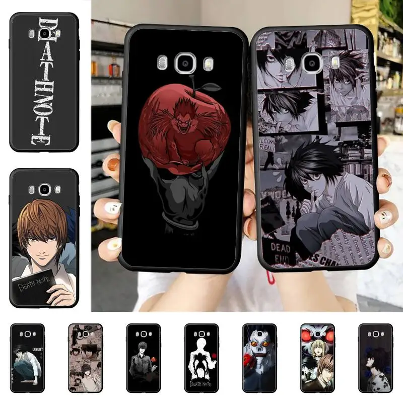 

YNDFCNB Anime Manga Death Note Ryuk Phone Case for Samsung J 4 5 6 7 8 prime plus 2018 2017 2016 J7 core