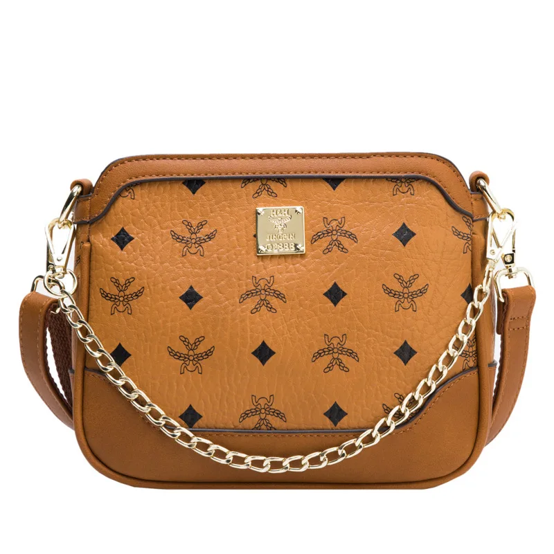 

Small shoulder bag female 2021 new Korean version of the wild one-shoulder messenger waterproof trend bucket bag