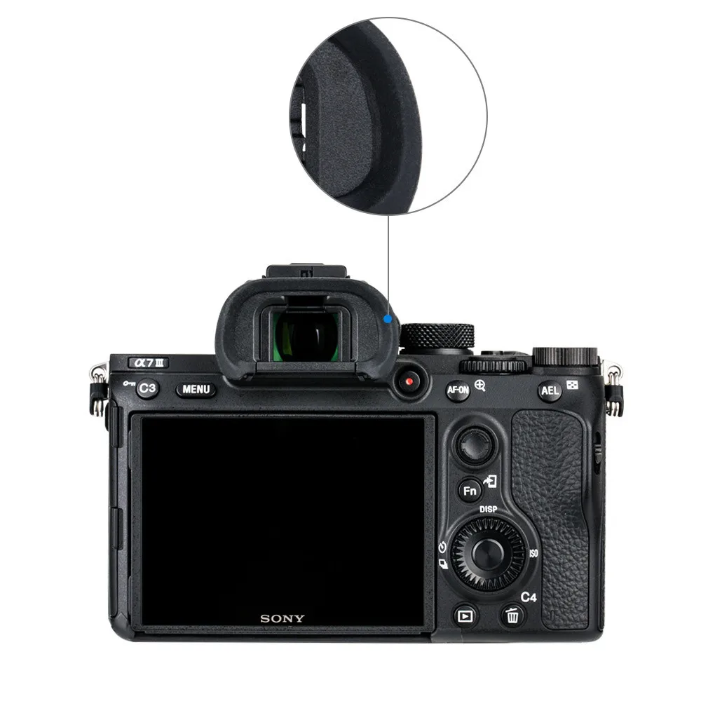 Видоискатель для Sony a9 a7 II III a7R a7S a58 a99 сменный силиконовый видоискатель 2 шт.