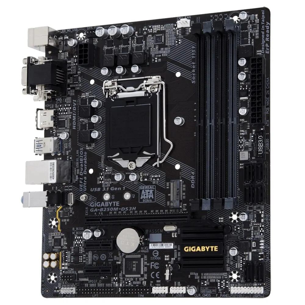 Материнская плата Gigabyte GA B250M DS3H|Материнские платы| |