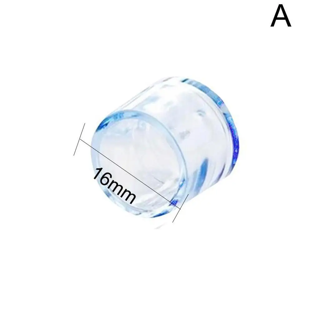 16mm 4 Pcs PE Plastic Round Chair Leg Caps Covers Rubber Feet Protector Pad Furniture Table Covers 16mm/19mm/22mm/25mm/30mm - Цвет: 16mm