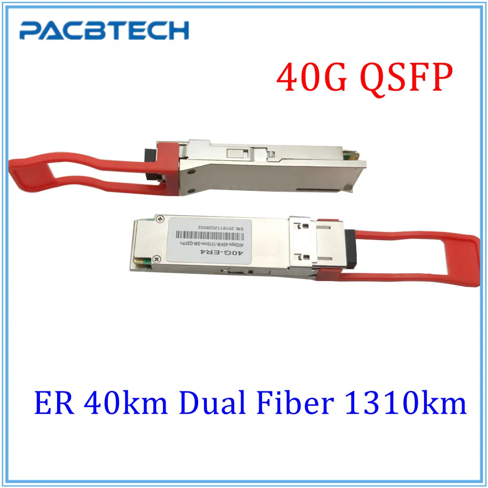 

QSFP-40G- ER4 Dual Fiber LC 1310km QSFP Module 40G QSFP Tra40G QSFP Transceiver 40km 40G QSFP ER4 Fiber Transceiver Fiber Module