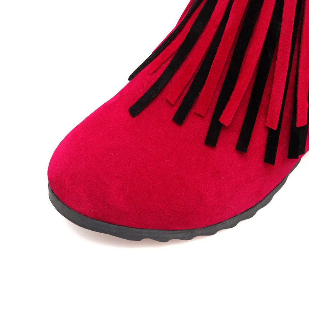 

Tassels Women Shoes Dress Booties Winter Boots Woman Winter Boot Womens Warm Boots Ladies Snow Shoe