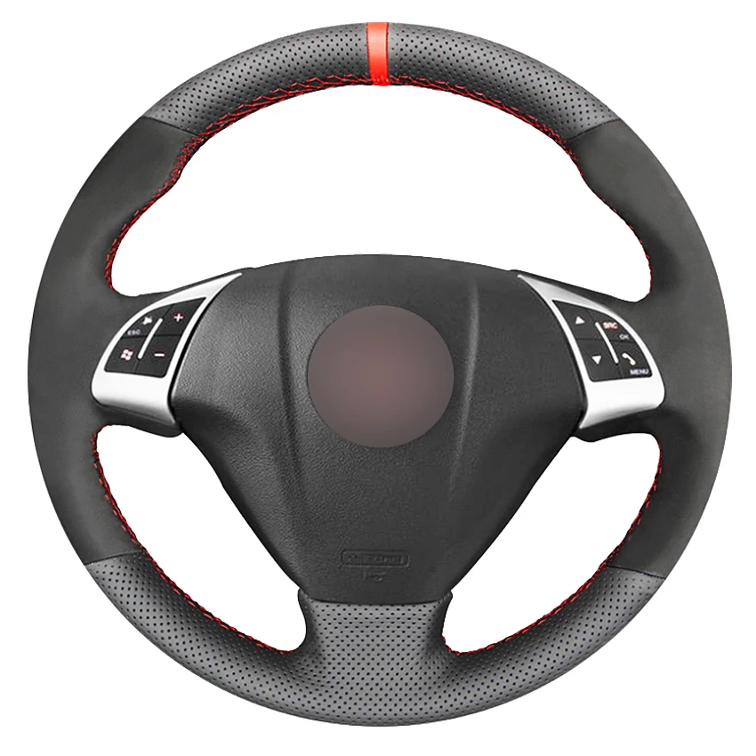 

Черная замша из натуральной кожи для Fiat Punto Bravo Linea 2007-2019 Qubo Doblo 2008-2015 Grande Punto