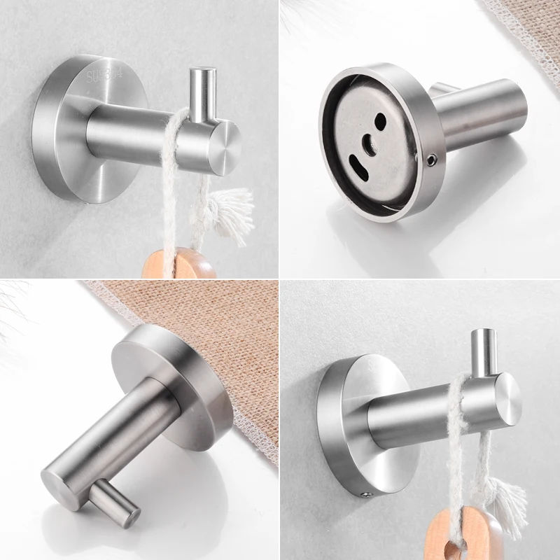 Настенный держатель для полотенец из нержавеющей стали | Обустройство дома
