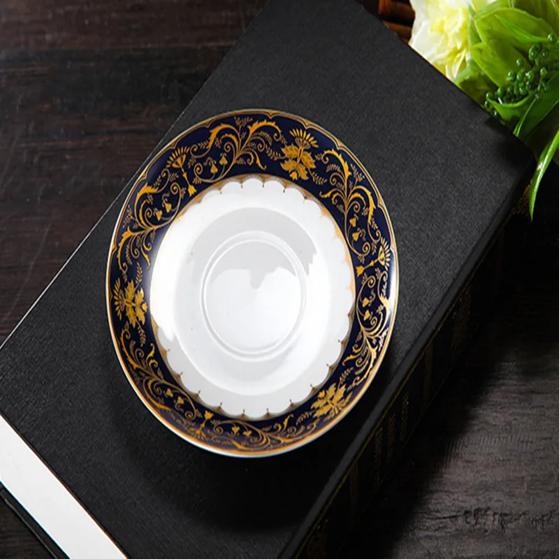 

European Fine Bone China Coffee Cup Set Luxury Handmade Totem Ceramic Afternoon Teacup Exquisite Coffee CupEurope Valentine Porc