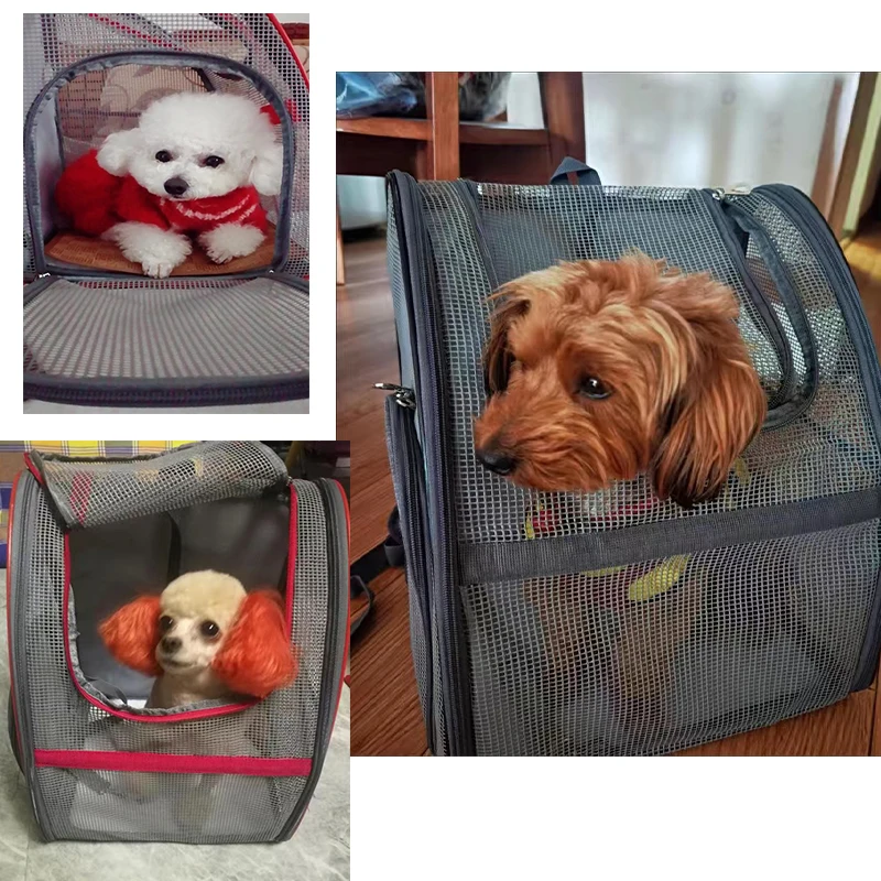 Воздухопроницаемый рюкзак для домашних животных переносная сумка собак и кошек