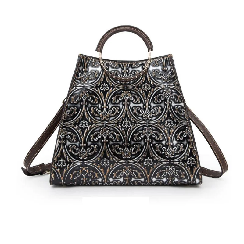 Винтажная женская сумка 2020 новая сумка-мессенджер через плечо из натуральной