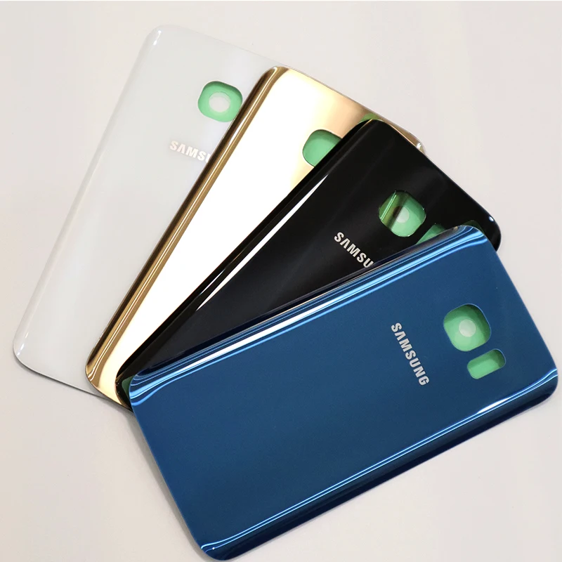 Задняя крышка аккумулятора Samsung S7 Edge 3D стеклянная дверь задний корпус для 5