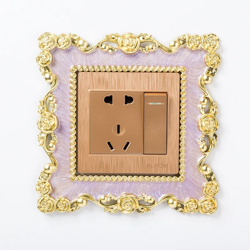 Милые животные в форме защитный чехол для переключателя наклейки на стену