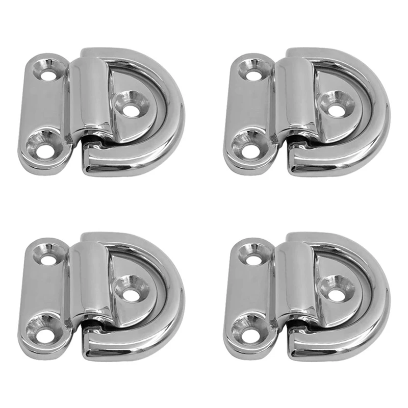 Акция! 316 Нержавеющая сталь складной коврик для глаз колода крепеж D кольцо