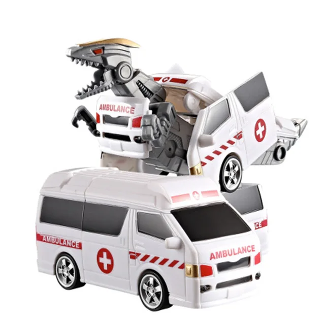 Трансформирующиеся динозавры машинка Юрского периода броня робот трансформер