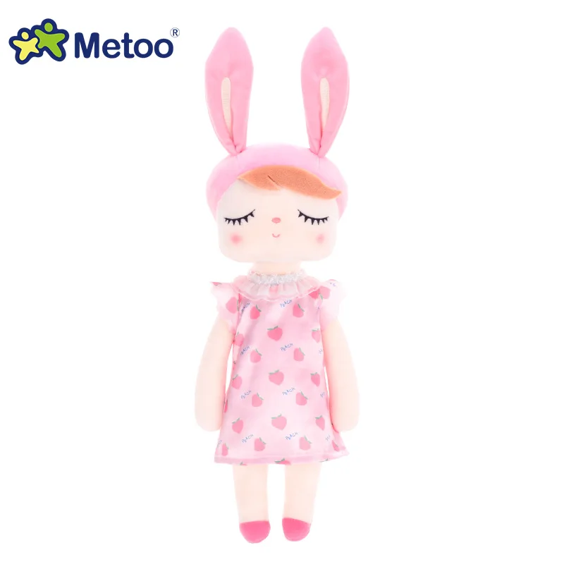Нарядная кукла Анжела Кролик Metoo Мягкие игрушки Плюшевые животные детские игрушки для девочек Дети Мальчики Детские плюшевые игрушки Мультяшные мягкие игрушки