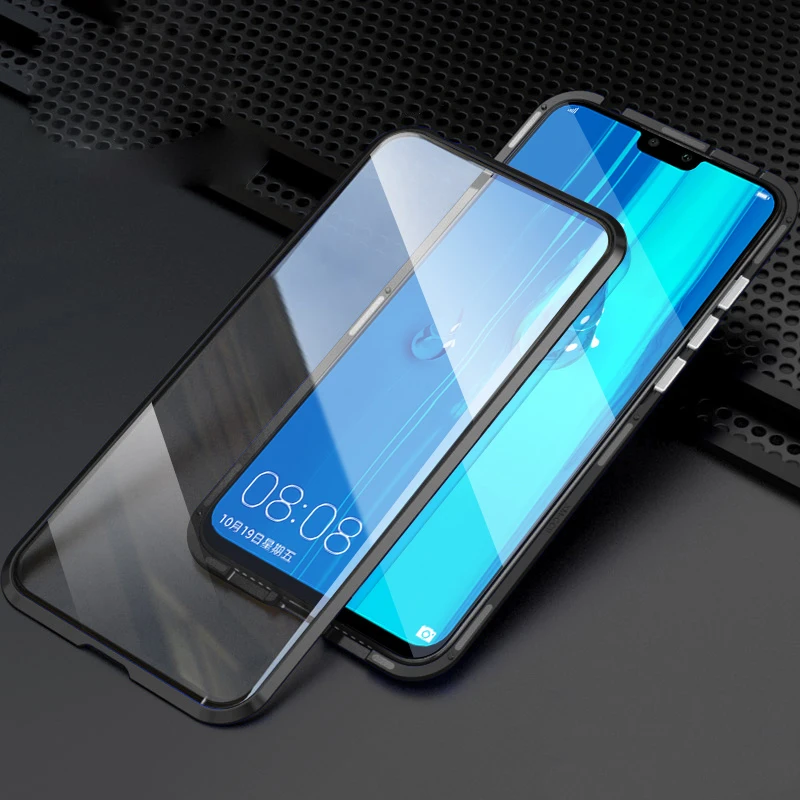 360 полностью Магнитный поглощающий чехол для Huawei Nova 3 3i 4 4e металлическое