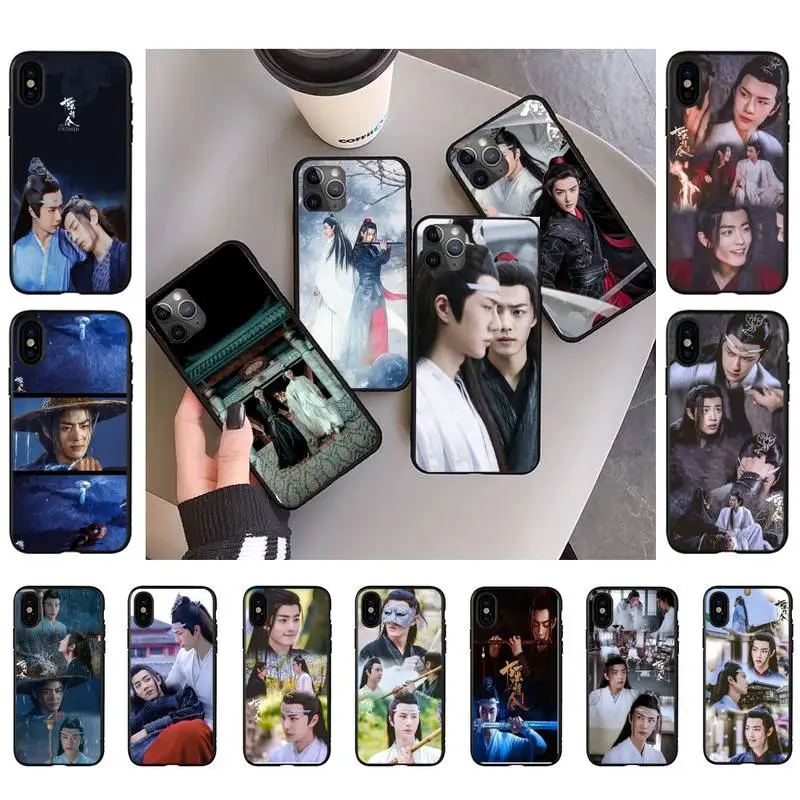 

ChenQingLing The Untamed Wang Yibo XiaoZhan Phone Case for iPhone 11 12 13 mini pro XS MAX 8 7 6 6S Plus X 5S SE 2020 XR case