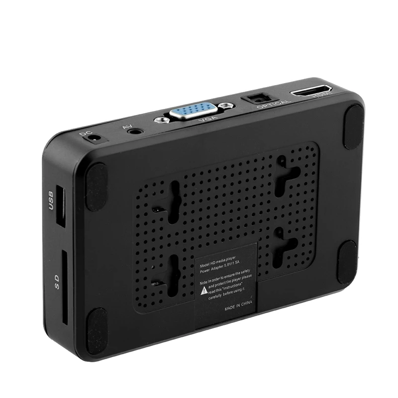 Цифровой медиаплеер Full HD 1080P мультимедийный плеер TV Box HDMI VGA AV USB жесткий диск U