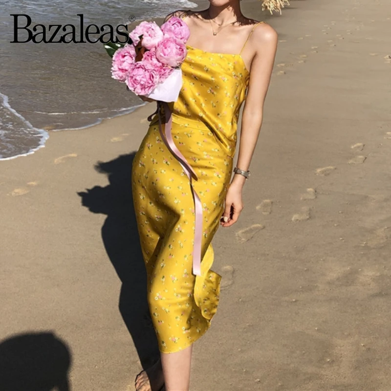 Комплект женский из двух предметов Bazaleas укороченный Топ без бретелек в стиле