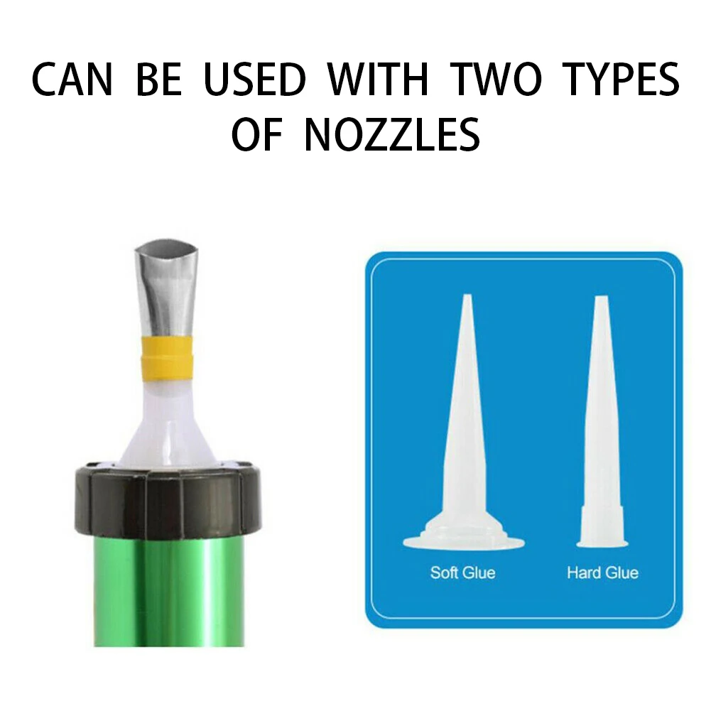 

45° muzzle Finisher Caulking Nozzle Reusable Tape 14pcs Stainless Steel