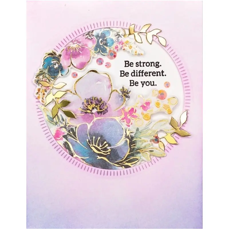 2021 New Circlet Die Cuts Metal Cutting Dies and Scrapbooking For Paper Making Two Circles Embossing Card Frame Craft | Дом и сад