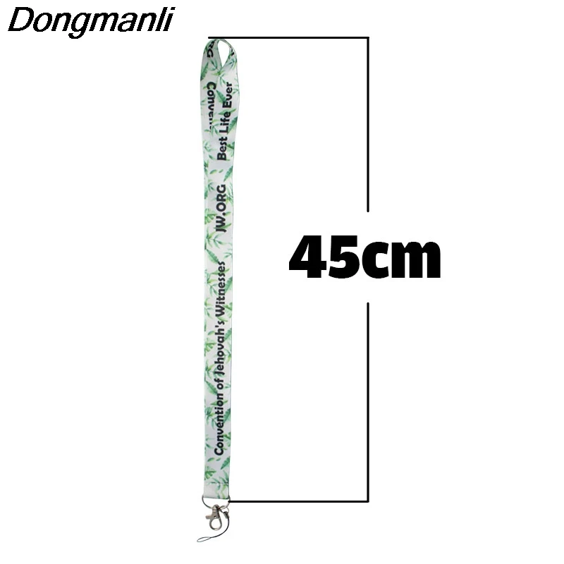 

PC106 Wholesale 20pcs/ lot Jw.org Badge Lanyards ID Badge Holder ID Card Pass Mobile Phone Straps Badge Key Holder Keychain