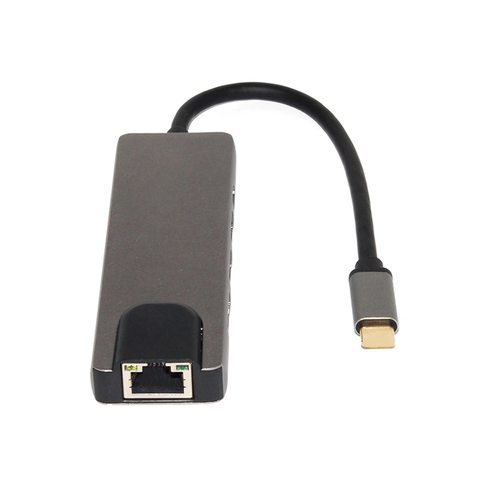 Pro usb type C к HDMI VGA Gigabit Ethernet Lan RJ45 адаптер для Macbook Air USB кардридер 3 0 PD порт 888|USB-гаджеты|