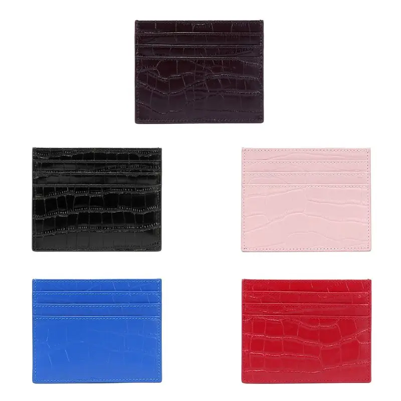 Тонкий чехол с рчид блокировкой рисунком кожей аллигатора передний карман