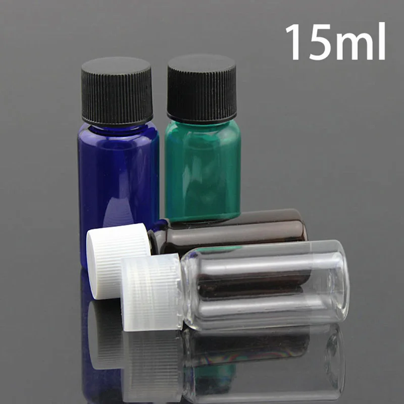 

Пластиковая бутылка для воды, 15 мл, пустой косметический контейнер для макияжа, маленькая дорожная упаковка для эфирного масла, бесплатная ...