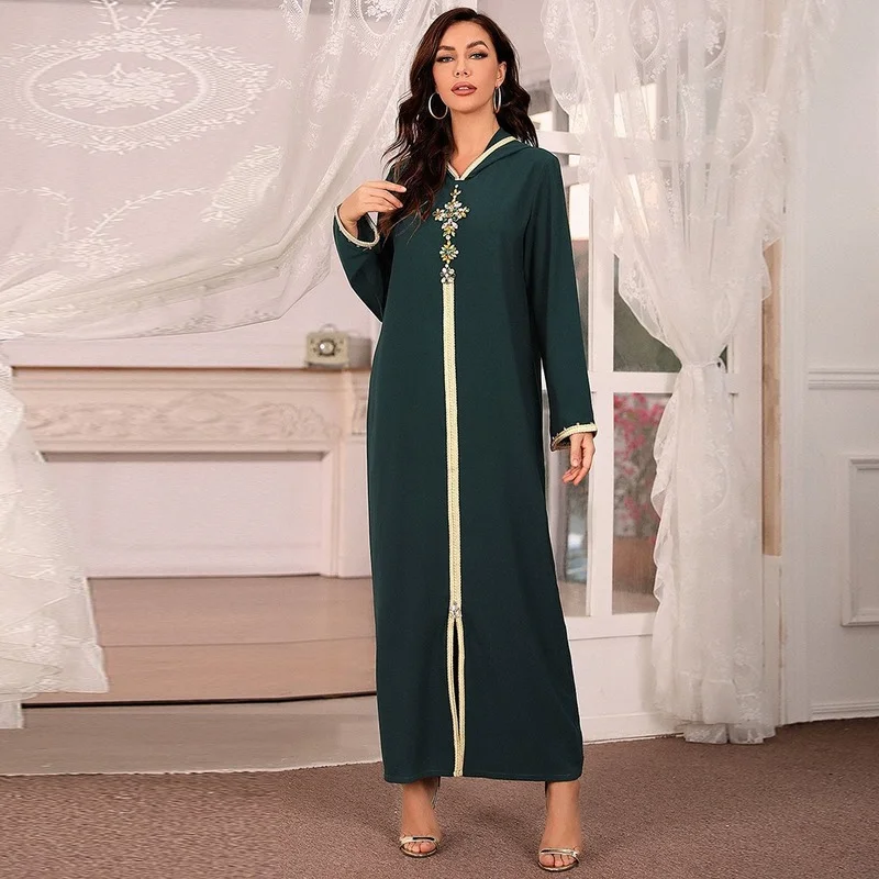 Abaya Дубай Турция мусульманский модный хиджаб платье мусульманская одежда