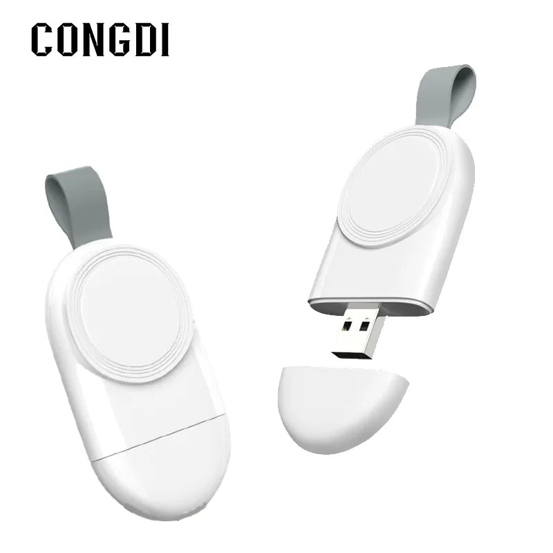 wireless watch charger for apple iwatch 7 6 5 4 usb magnetic fast charging adapter for iwatch se 7 6 5 3 2 1 nike sport series free global shipping