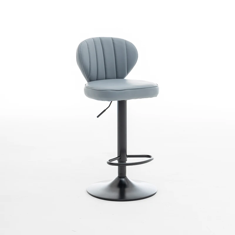 Modern Minimalist Bar Chair Lift Rotating Home Backrest Luxury High Stool Fashion Taburete Cocina Nordic EB5BY | Мебель