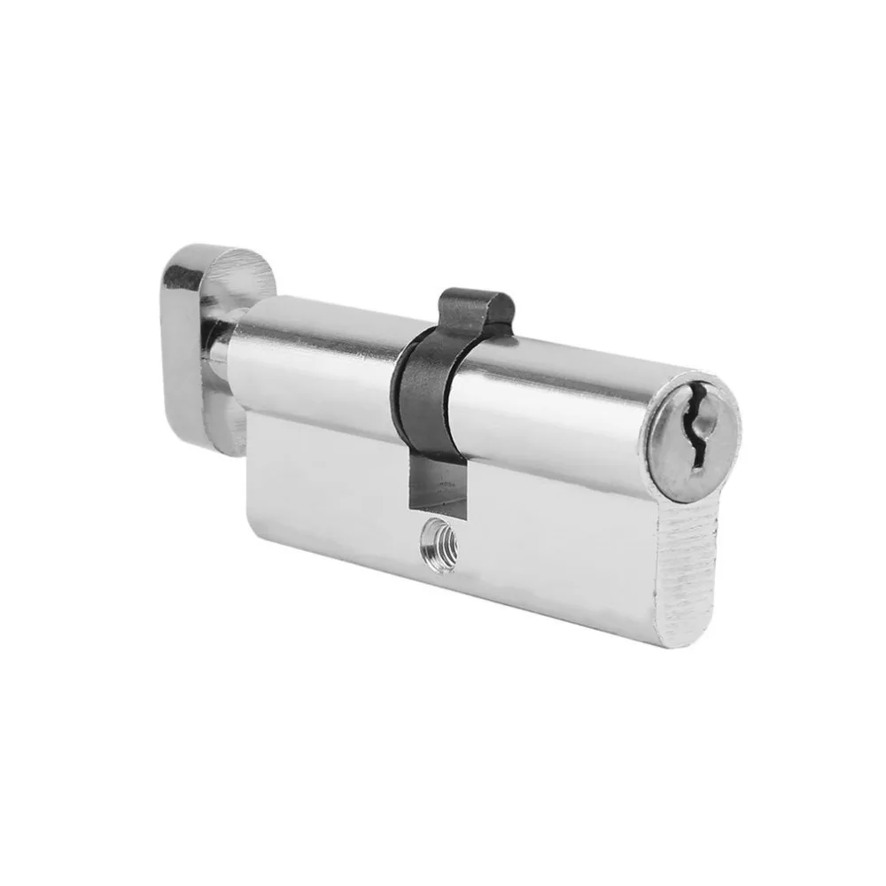 70 мм Алюминиевый металлический дверной замок цилиндр Домашняя безопасность анти