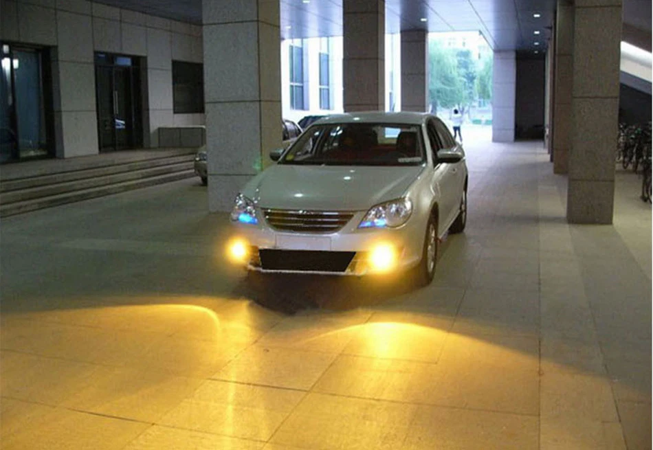 2 шт 12V H1 H3 H4 H7 H8 H11 9005 9006 hb3 hb4 автомобильные светильник HOD Галогенные Противотуманные светильник s ламп замена головной светильник 100W 6000K