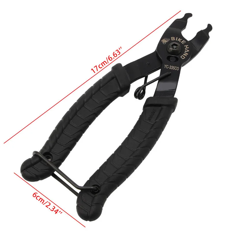 

Y1UC Bicycle Open Close Chain Buckle Repair Removal Tool Bike Master Link Plier
