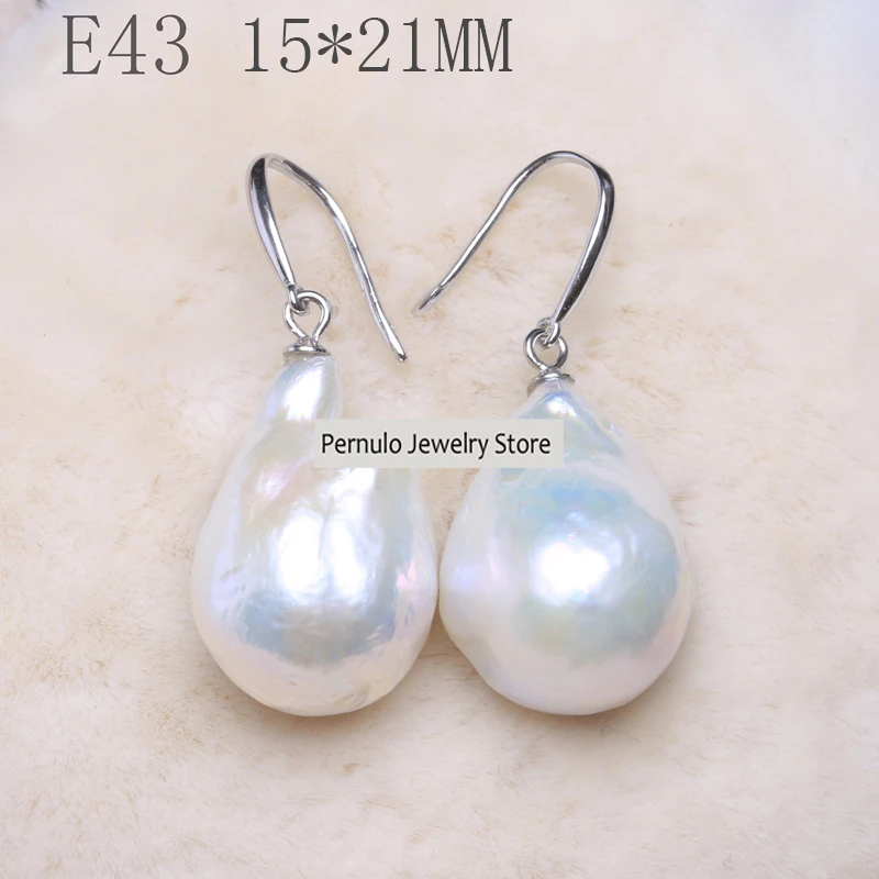 Женские серьги из серебра 925 пробы с жемчугом | Украшения и аксессуары