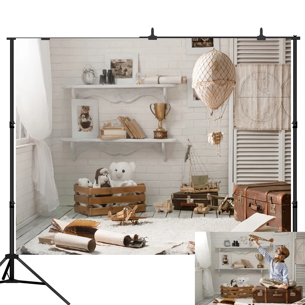 

Lyavshi фон для фотосъемки новорожденных детская комната Игрушка чехол для путешествий детский день рождения фон для фотостудии реквизит