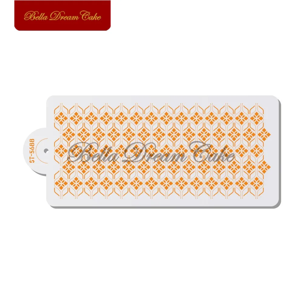 Европейский дизайн трафарет для торта пластиковые трафареты DIY Рисование
