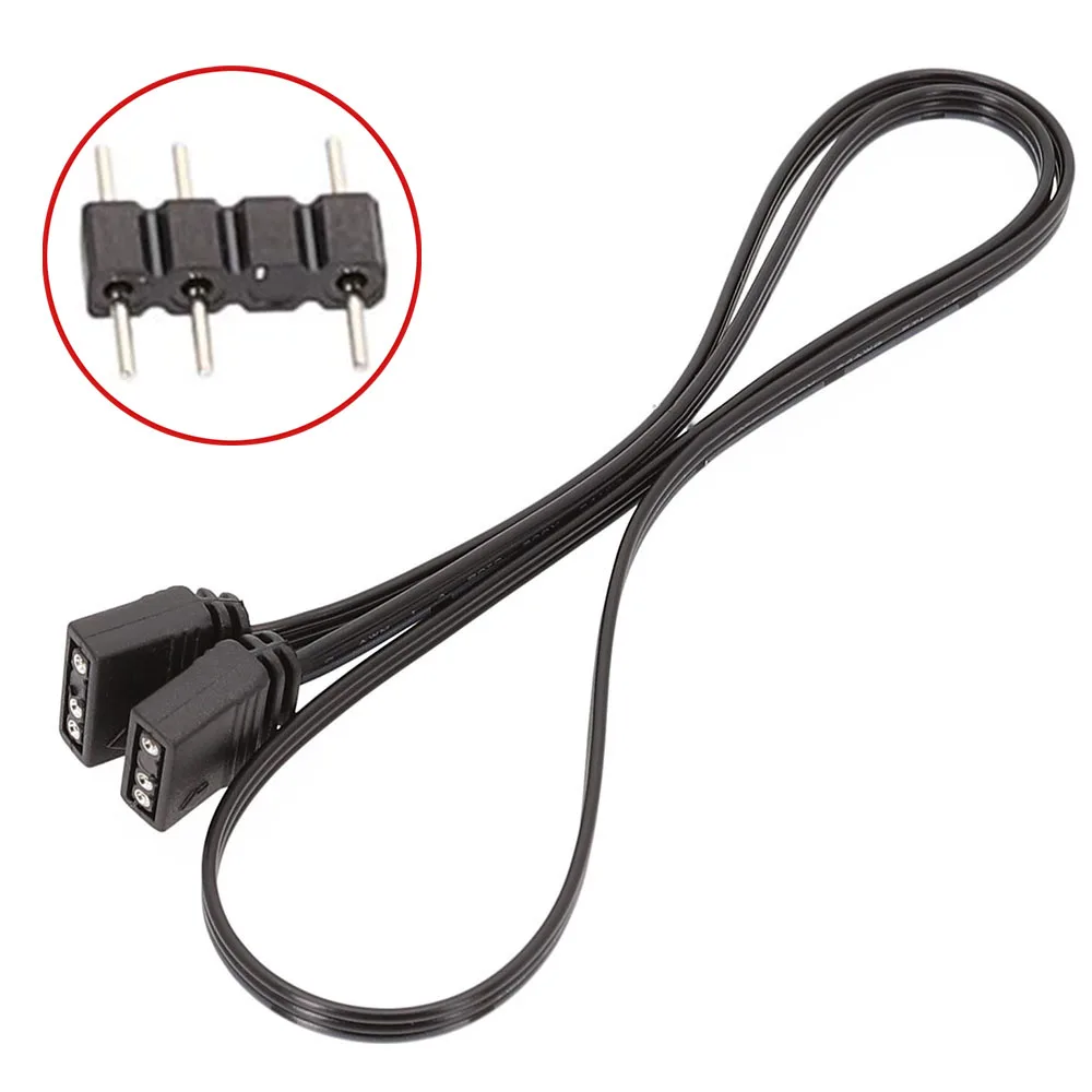RGB 5 в 3Pin кабель 50 см 3P pin компьютерный вентилятор для материнской платы Symphony лампа